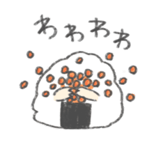 Honwaka rice ball sticker #15795659