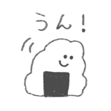 Honwaka rice ball sticker #15795665