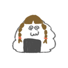 Honwaka rice ball sticker #15795687