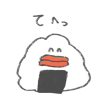 Honwaka rice ball sticker #15795688