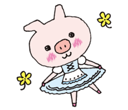 Ballerina Butarina sticker #15795917