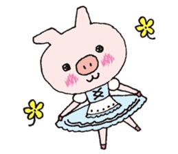 Ballerina Butarina sticker #15795917