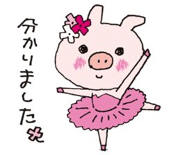 Ballerina Butarina sticker #15795923