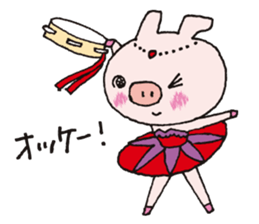 Ballerina Butarina sticker #15795924