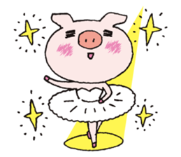 Ballerina Butarina sticker #15795929