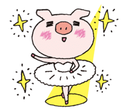 Ballerina Butarina sticker #15795929