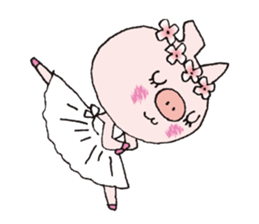 Ballerina Butarina sticker #15795936