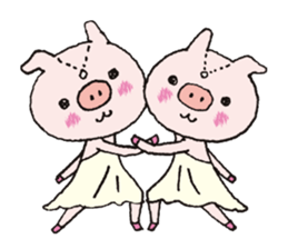 Ballerina Butarina sticker #15795937