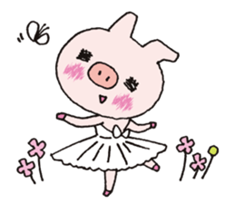 Ballerina Butarina sticker #15795940