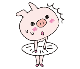 Ballerina Butarina sticker #15795943