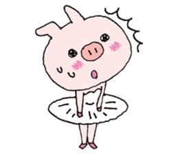 Ballerina Butarina sticker #15795943