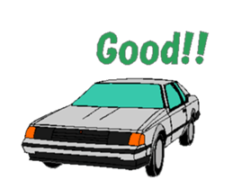 Working excellent car, old car,super car sticker #15796119