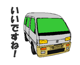 Working excellent car, old car,super car sticker #15796128