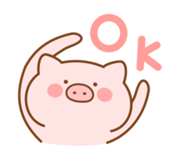 Butatan big letter sticker #15796182