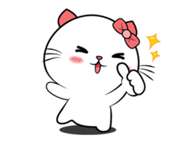 Cat woman one sticker #15796379