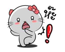 Cat woman one sticker #15796387