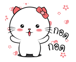 Cat woman one sticker #15796391