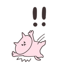 Enjoy easy going cat sticker #15796483