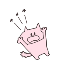 Enjoy easy going cat sticker #15796489