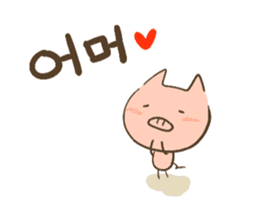 pig Sticker Korean ver sticker #15796643