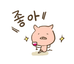 pig Sticker Korean ver sticker #15796647