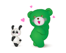 MidoKuma-chan Moving sticker #15796752