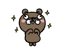 A bear is in the neighbor sticker #15796702