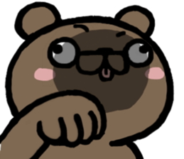 A bear is in the neighbor sticker #15796737