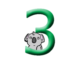 moving haughty koala sticker #15797072