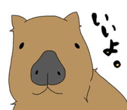 Two animals with temperature difference sticker #15797193