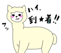 Two animals with temperature difference sticker #15797217