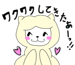 Two animals with temperature difference sticker #15797220