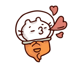 Lost Space Cat sticker #15797226