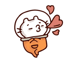 Lost Space Cat sticker #15797226