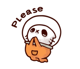 Lost Space Cat sticker #15797227