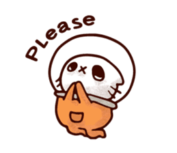 Lost Space Cat sticker #15797227