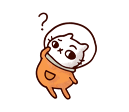 Lost Space Cat sticker #15797233