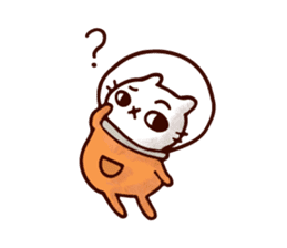 Lost Space Cat sticker #15797233