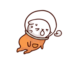 Lost Space Cat sticker #15797234