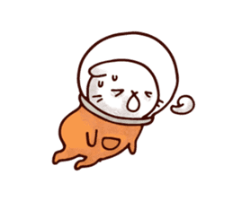 Lost Space Cat sticker #15797234