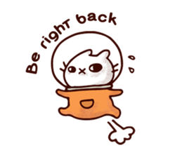 Lost Space Cat sticker #15797235