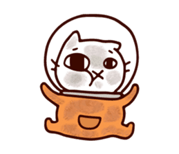 Lost Space Cat sticker #15797238