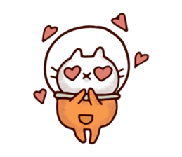 Lost Space Cat sticker #15797239