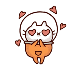 Lost Space Cat sticker #15797239