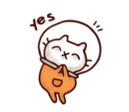 Lost Space Cat sticker #15797240