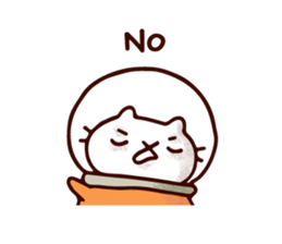 Lost Space Cat sticker #15797241