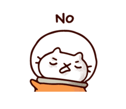 Lost Space Cat sticker #15797241