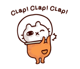 Lost Space Cat sticker #15797247