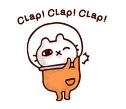 Lost Space Cat sticker #15797247