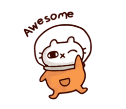 Lost Space Cat sticker #15797252